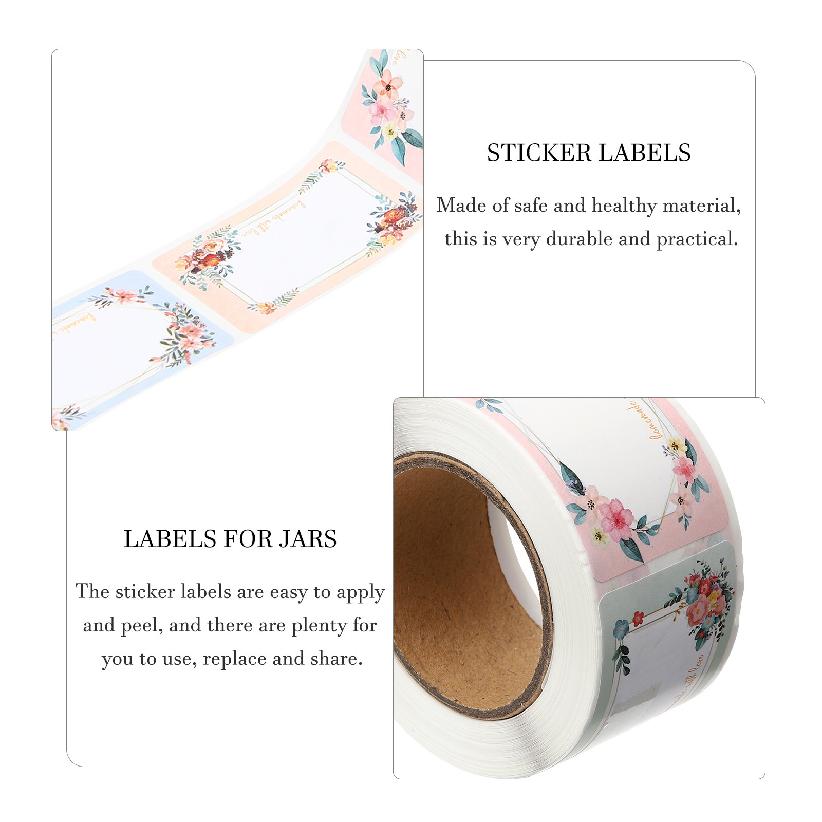 3 Gulungan Label Stiker Nama K - Food Storage Expiration Dates ulasan dan harga
