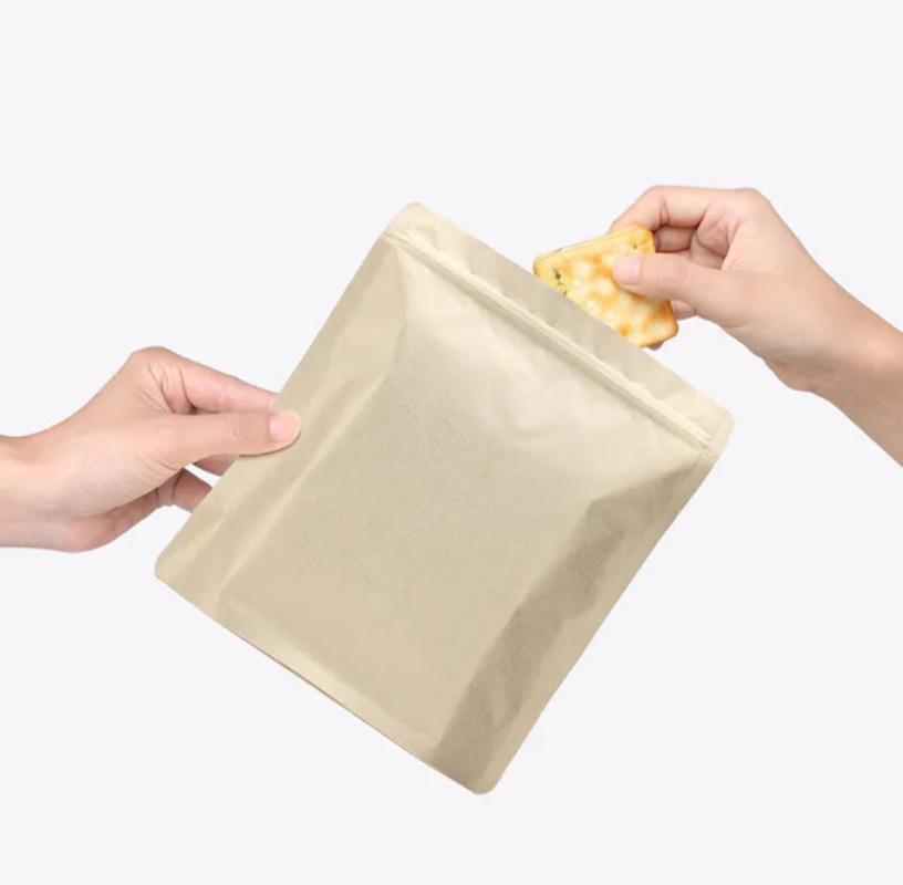 100 Buah Tas Kemasan Ziplock K - Food Storage Bags Zip Lock Pouch ulasan dan harga