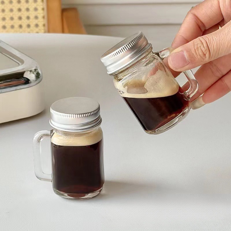 Botol segel kaca Mini 35ml, 2/ - Airtight Cereal Jar ulasan dan harga