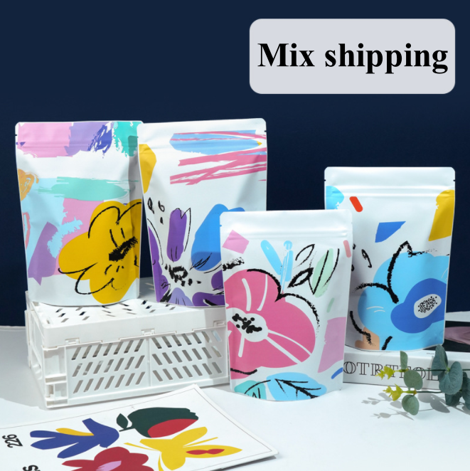 100PCS Kantong Aluminium Foil  - Food Storage Bags Zip Lock Pouch ulasan dan harga