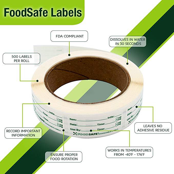 250 Buah Label Makanan untuk W - Food Storage Expiration Dates ulasan dan harga