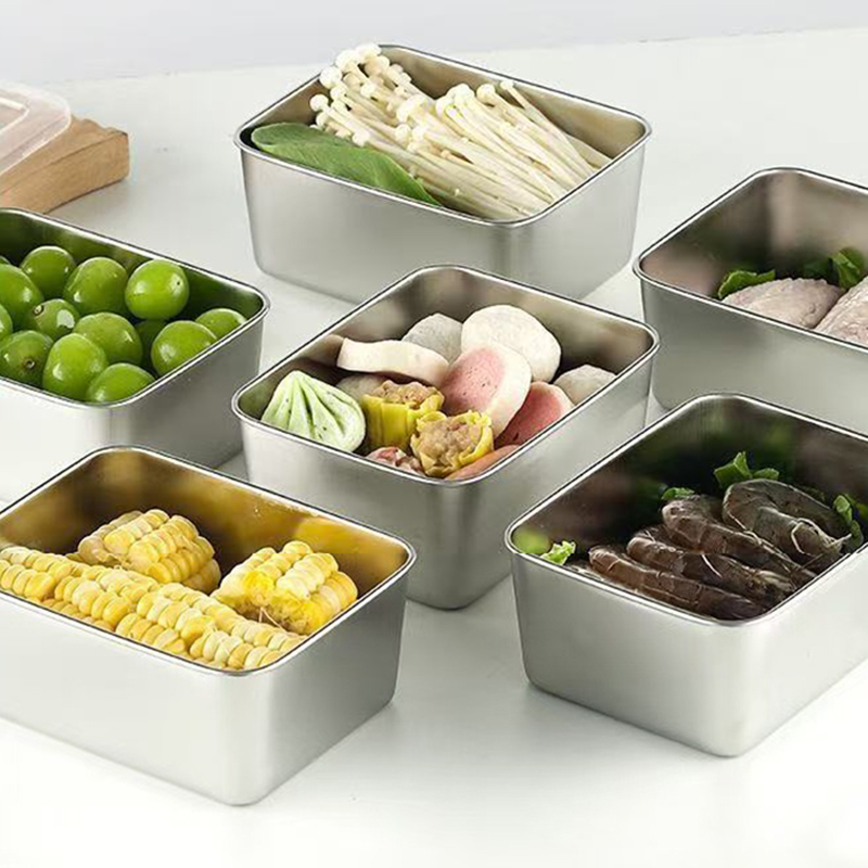 Set Wadah Penyimpanan Makanan  - Food Storage Metal Box ulasan dan harga
