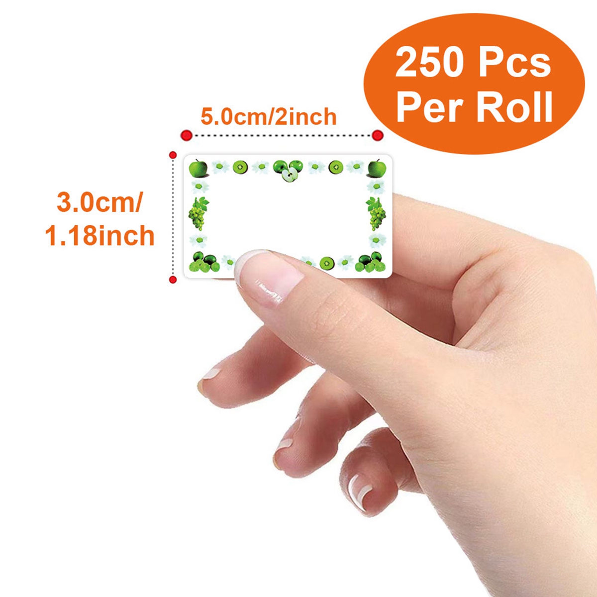 250 Buah Label Pengalengan Per - Food Storage Labels ulasan dan harga